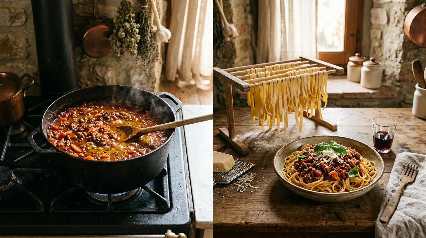 Recette pâte bolognaise maison : facile et délicieuse