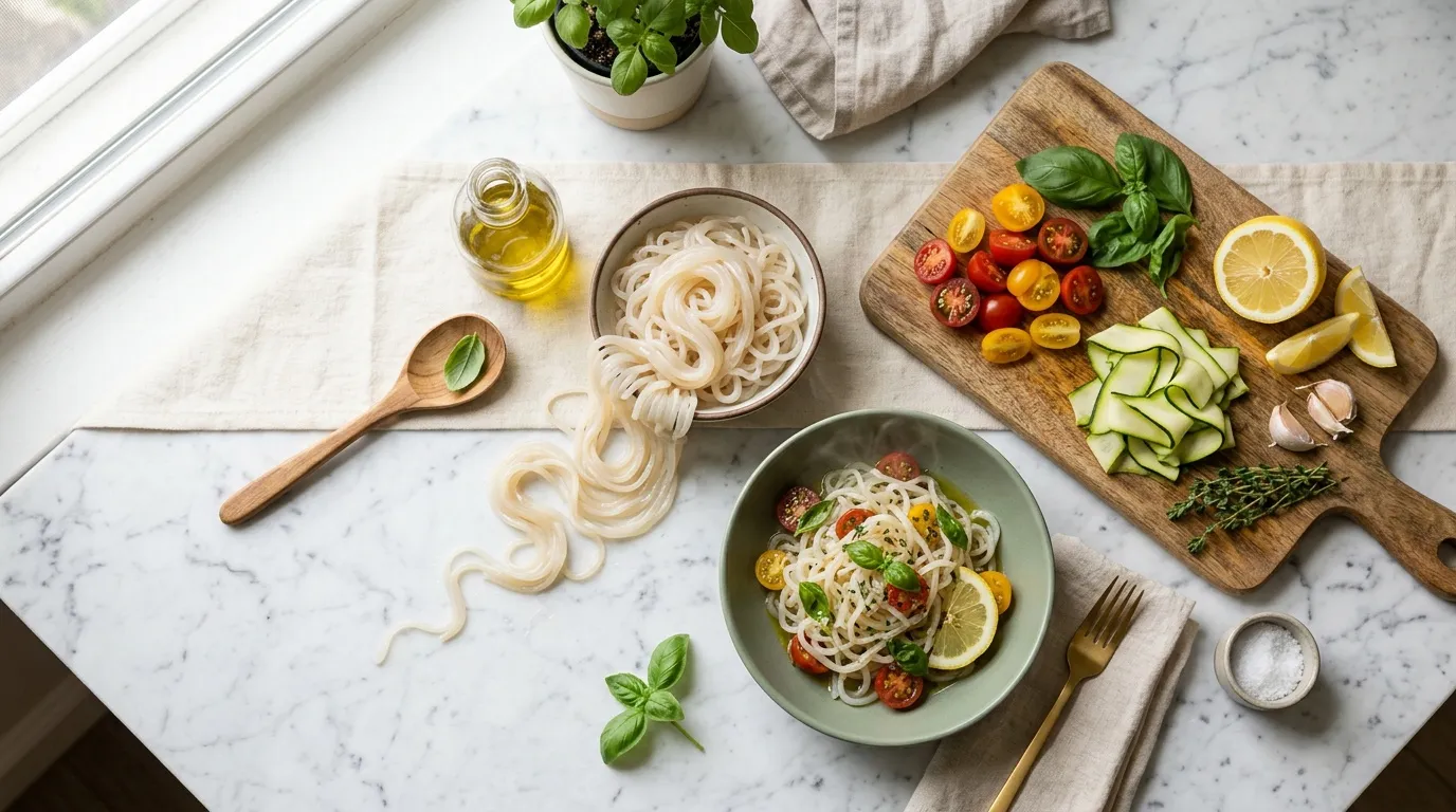 Recette pâte konjac régime : maigrir sainement
