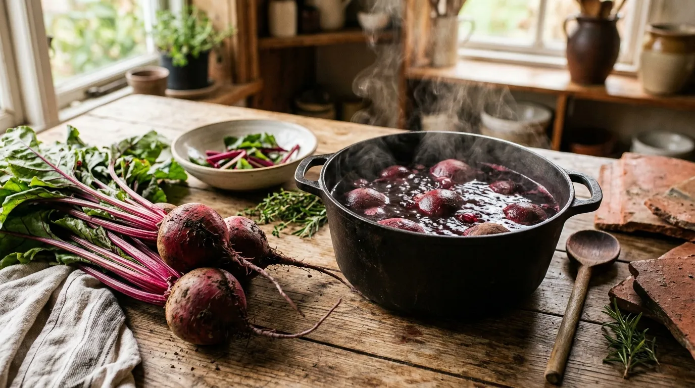 Temps de cuisson betterave rouge : guide complet