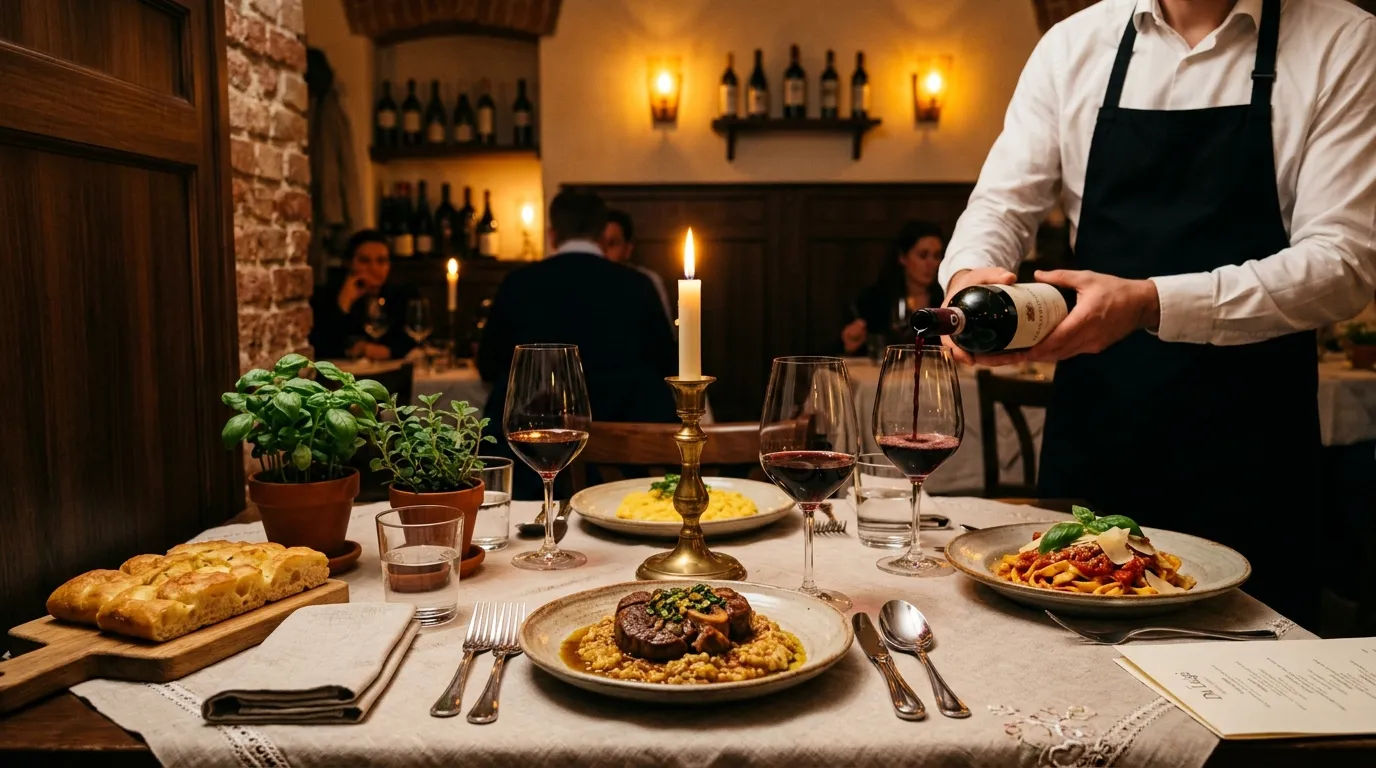 Restaurant Vienne : dîner italien savoureux au Lupo