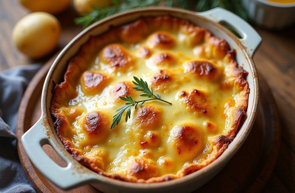 5 ingrédients suffisent pour un gratin dauphinois ultra crémeux et réconfortant