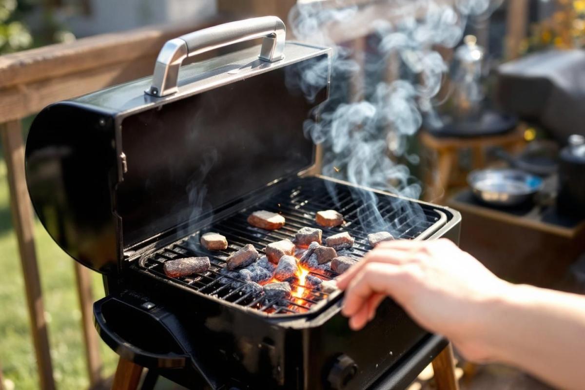 Cuisson barbecue Weber avec couvercle : techniques et temps de cuisson optimaux