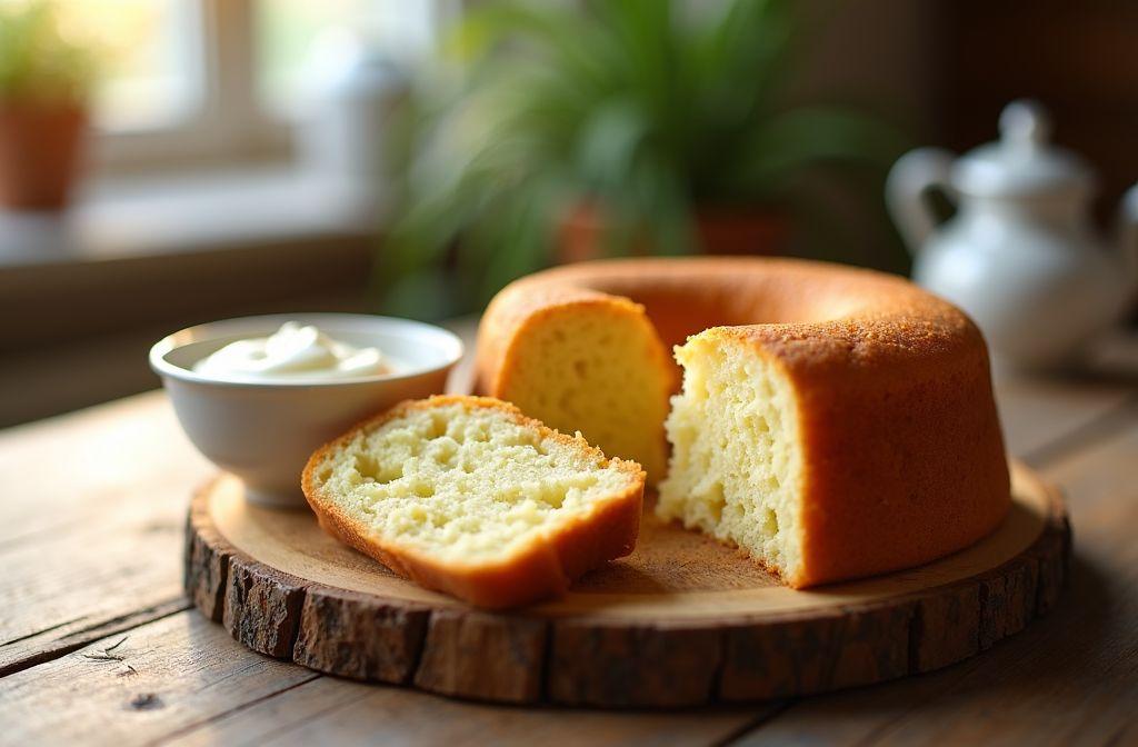 Enfin un cake moelleux de janvier avec un pot de yaourt et sans balance