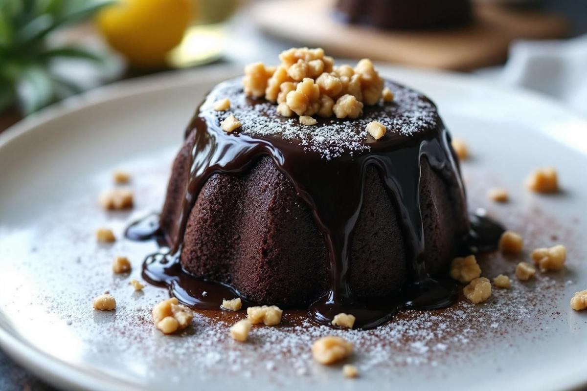 Fondant au chocolat et aux noix : la recette réconfortante qui plaît à tous