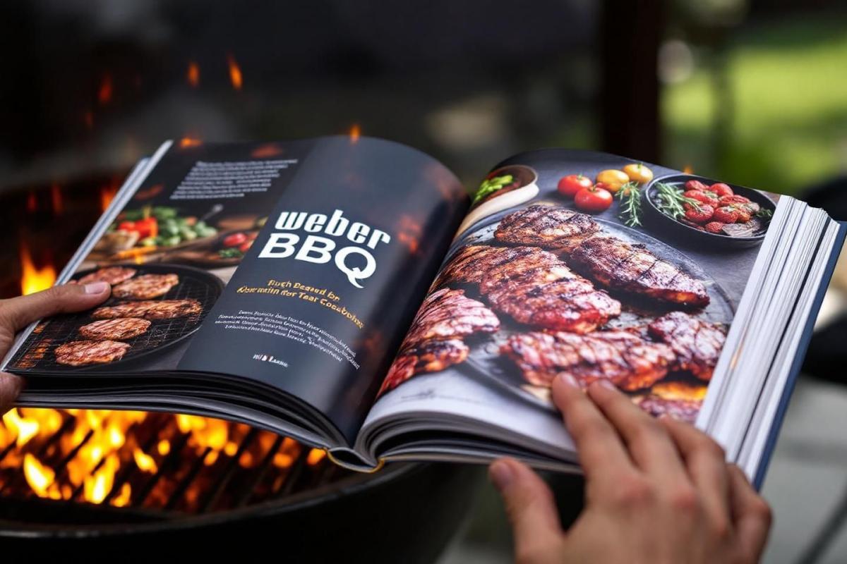 Livre de recette barbecue Weber : guide complet pour grillades réussies et savoureuses