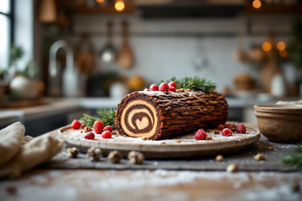 On a trouvé la recette de bûche de Noël la plus simple du monde