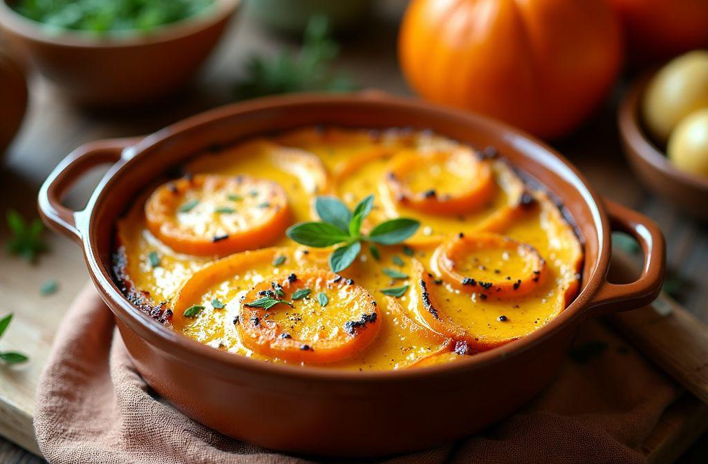 Le plat le plus simple avec des légumes de saison : un gratin de courge signé par une cheffe italienne