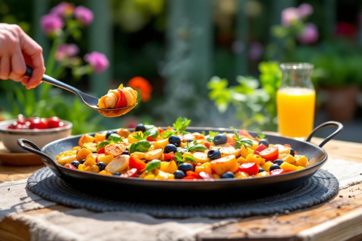 Recette paella au barbecue Weber : réussir ce plat savoureux étape par étape