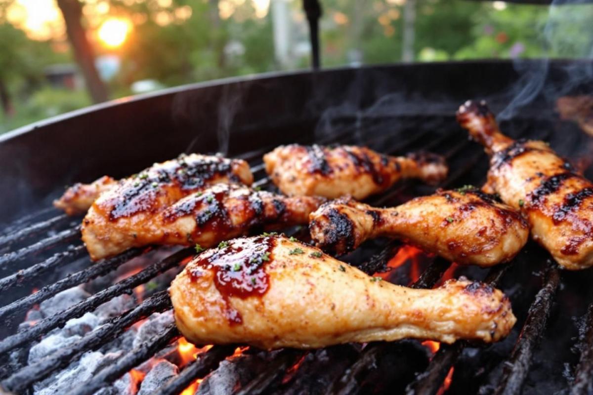 Recette poulet au barbecue Weber : marinade et cuisson parfaite pour un repas savoureux