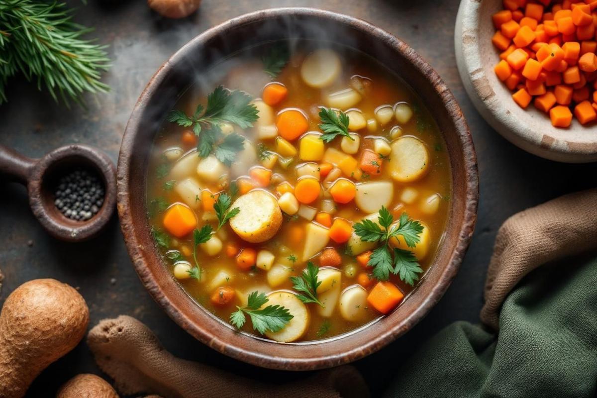 La soupe d’hiver idéale pour un dîner rapide et nourrissant