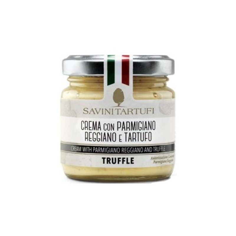 Crème de parmesan à la truffe, idéale pour accompagner les bonnes pâtes de la boutique rennaise.