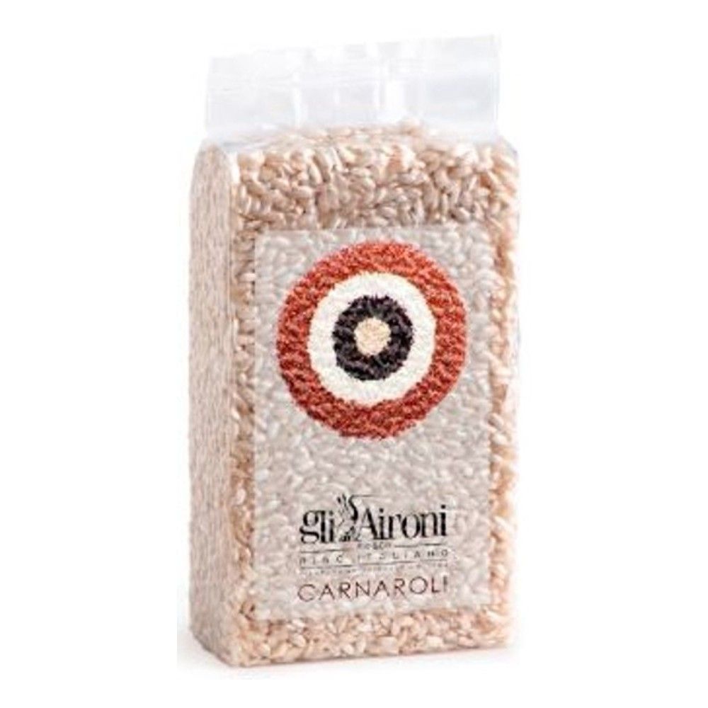 Riz italien Carnaroli Gli Aironi crémeux, sain et savoureux, parfait pour le risotto.
