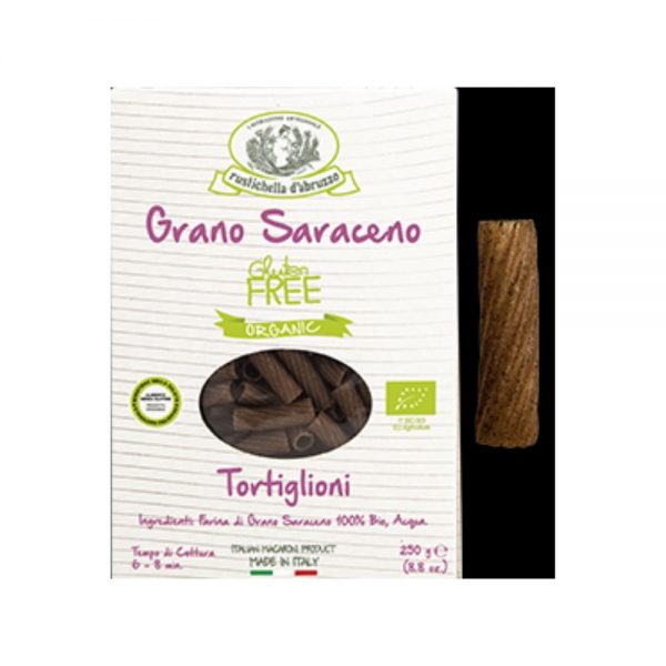 On trouve aussi du bon gluten free dans l'épicerie italienne, des pâtes artisanal 100% farine de sarrasin bio par exemple de chez Rustichella d'Abruzzo.