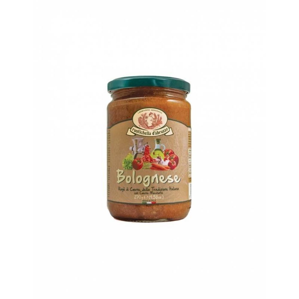 Dans la boutique Les Bonnes Pâtes, on trouve aussi de bonnes sauces issues de recettes traditionnelles italiennes comme la Bolognese.
