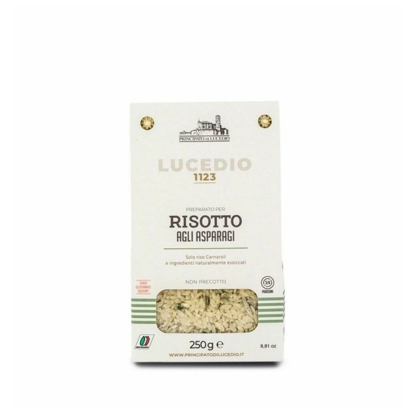 Un risotto aux asperges de Lucedio prêt en 15 minutes, résultat garanti comme la mamma italienne!