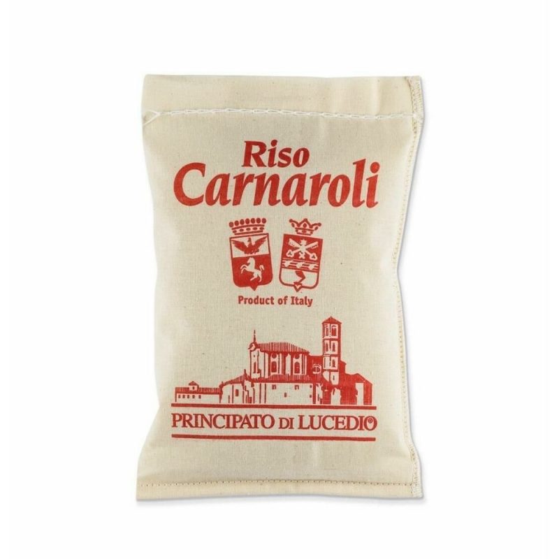 Riz italien Carnaroli de la Plaine du Pô de PRincipato di Lucedio crémeux, sain et savoureux, parfait pour le risotto.