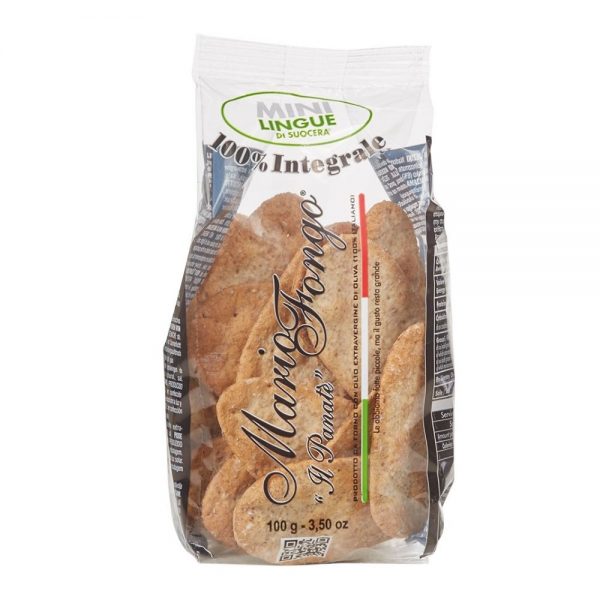 En vente dans la boutique els Bonnes Pâtes, les mini lingue au blé complet comme des petits crackers que l'on peut utliser à l'apéritif.