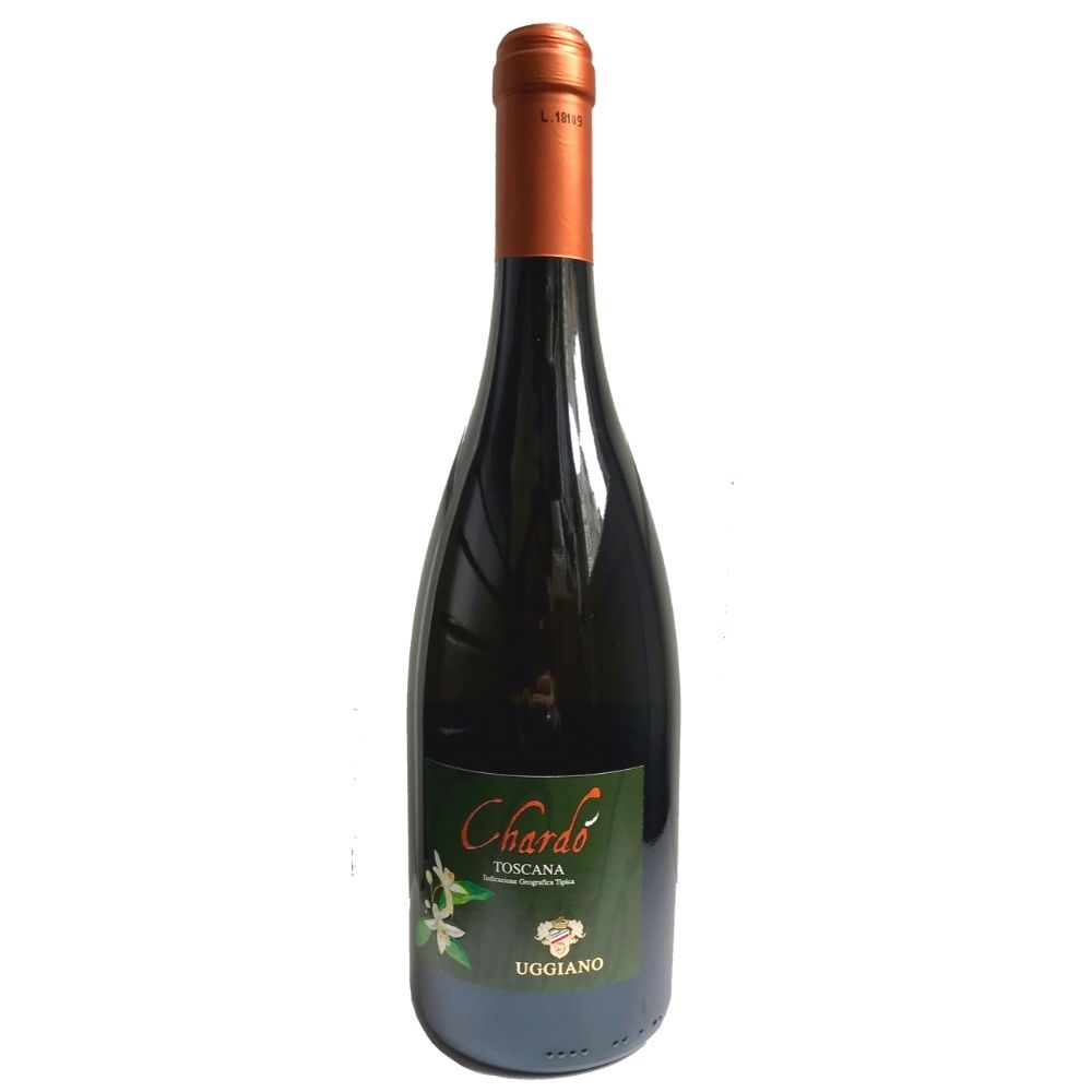 BLanc Chardonnay de Toscane Italie.
