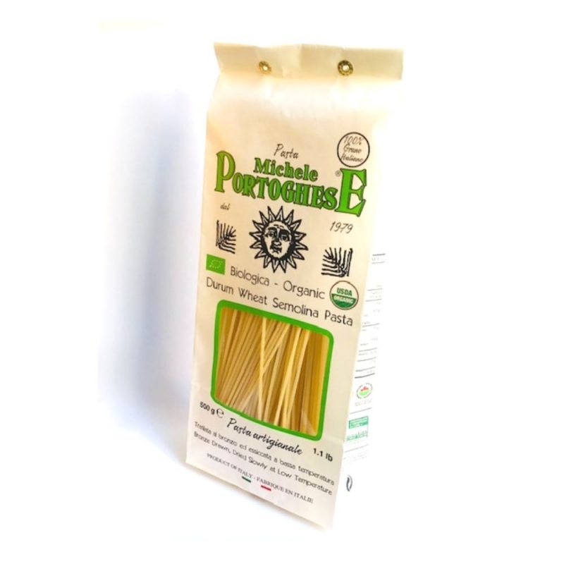Spaghetti semoule de blé dur bio du producteur toscan Michele Portoghese