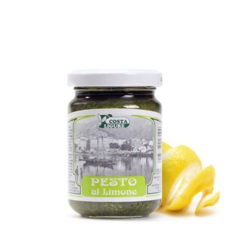 Ce pesto basilic et citron appartient au top 5 de nos ventes dans notre boutique épicerie italienne rennaise.