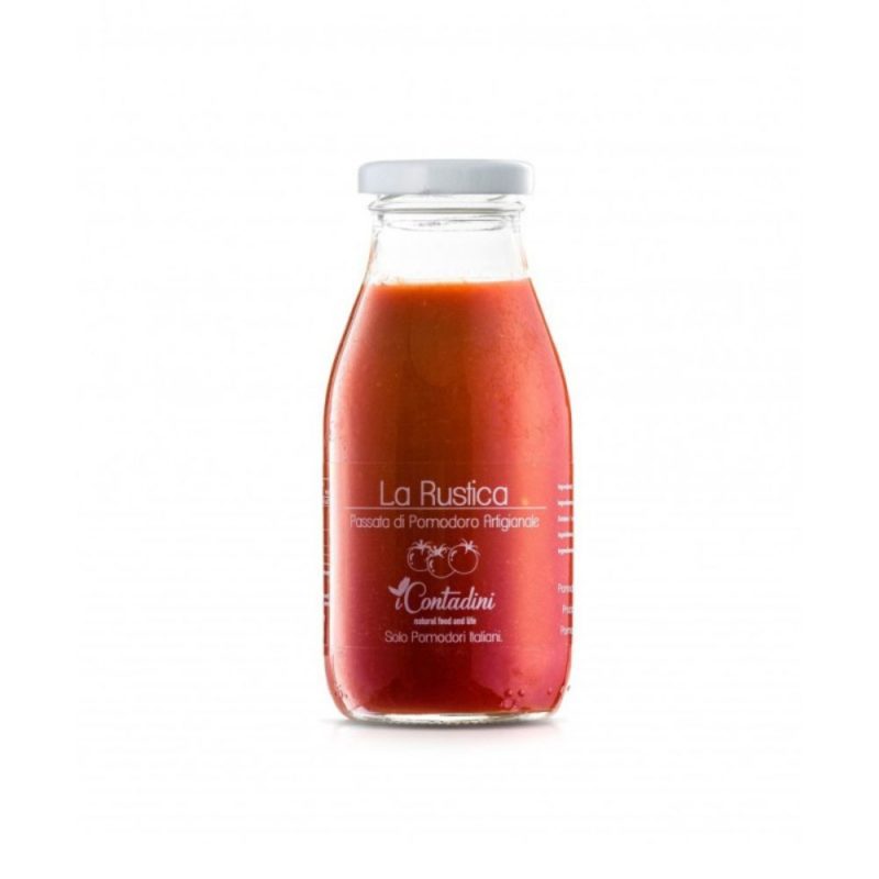 Envie d'une bonne sauce tomate pour accompagner vos pâtes ? Découvrez "La Rustica" et son bon goût de tomate naturelle !