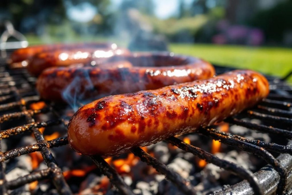 Cuisson merguez barbecue Weber gaz : temps, température et astuces pour réussir