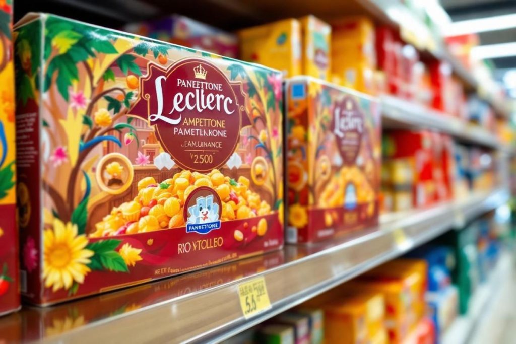 Panettone Leclerc : prix, gamme et disponibilité du gâteau italien en magasin